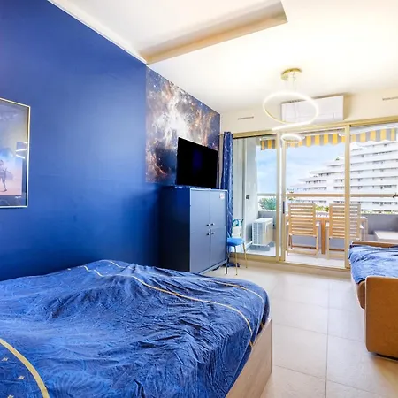 Pour 4 - Balcon Vue Villeneuve-Loubet