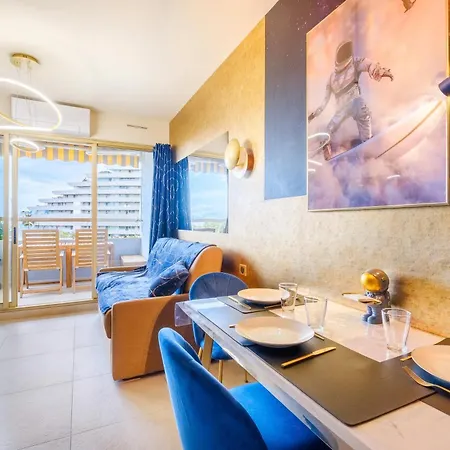 Pour 4 - Balcon Vue Apartment Villeneuve-Loubet